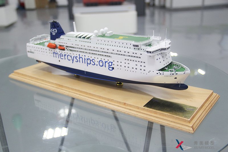 醫療船模型--Mercy ships--秀美模型獨家設計制作
